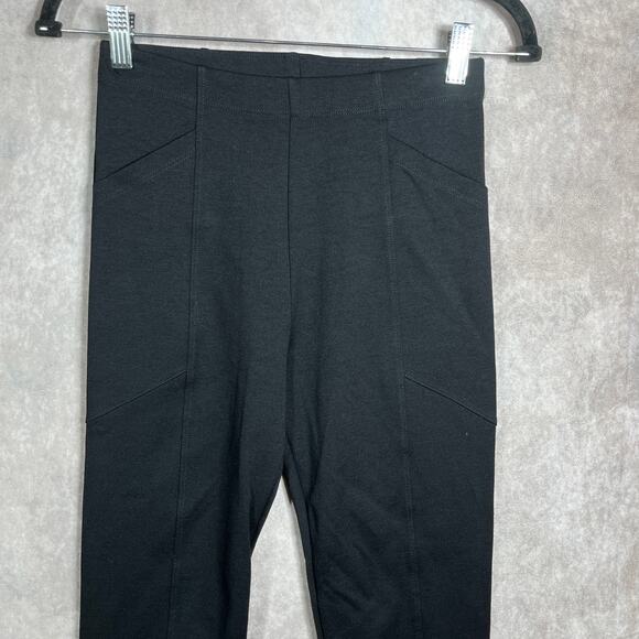 Minx Pants Womens Size Small Black High Waisted Pull On Pockets Ankle Casual NEW - Picture 2 of 11